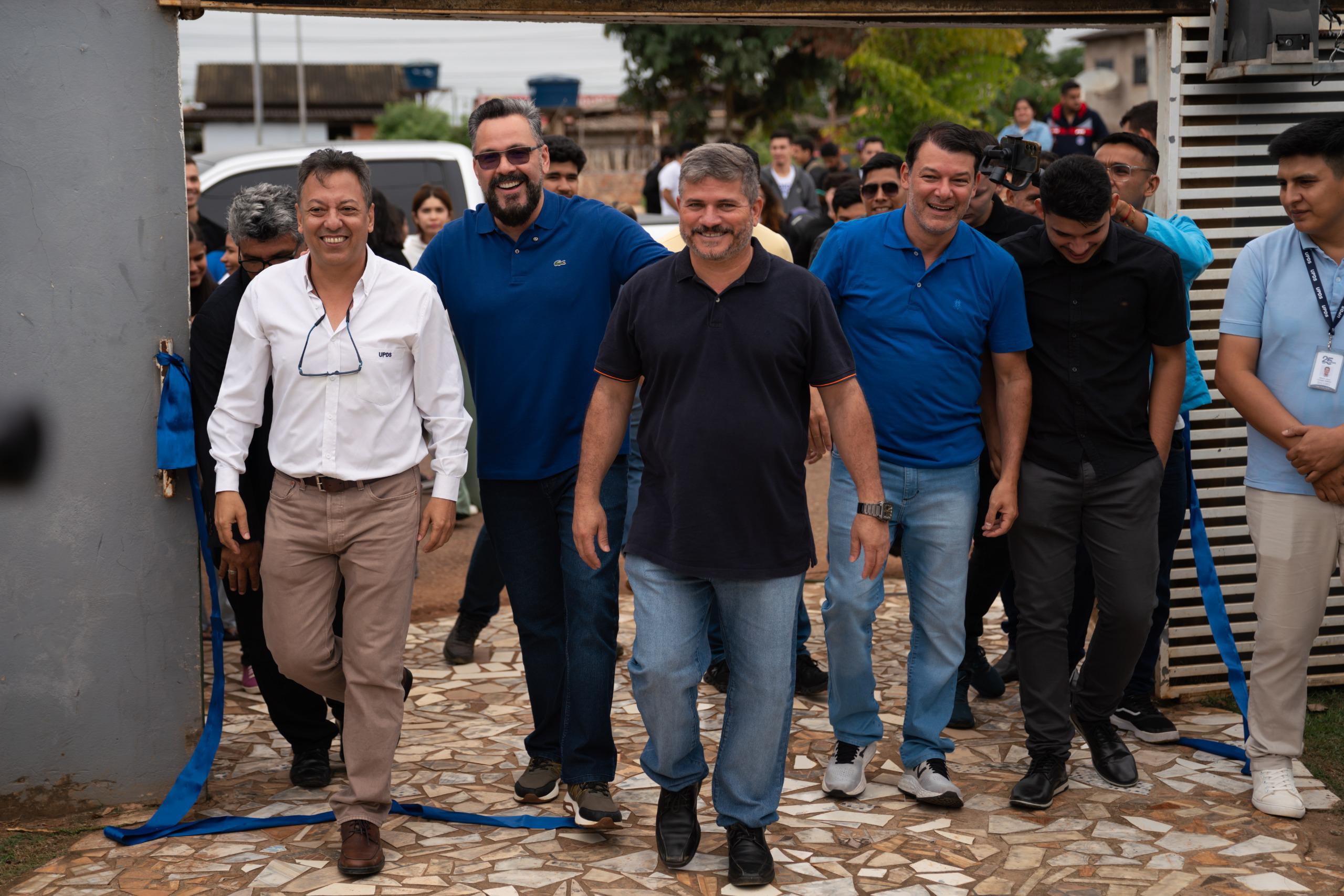 Senator Alan Rick and Mayor Sérgio Lopes inaugurate Integrated Center for Support for Academic Ouroso
