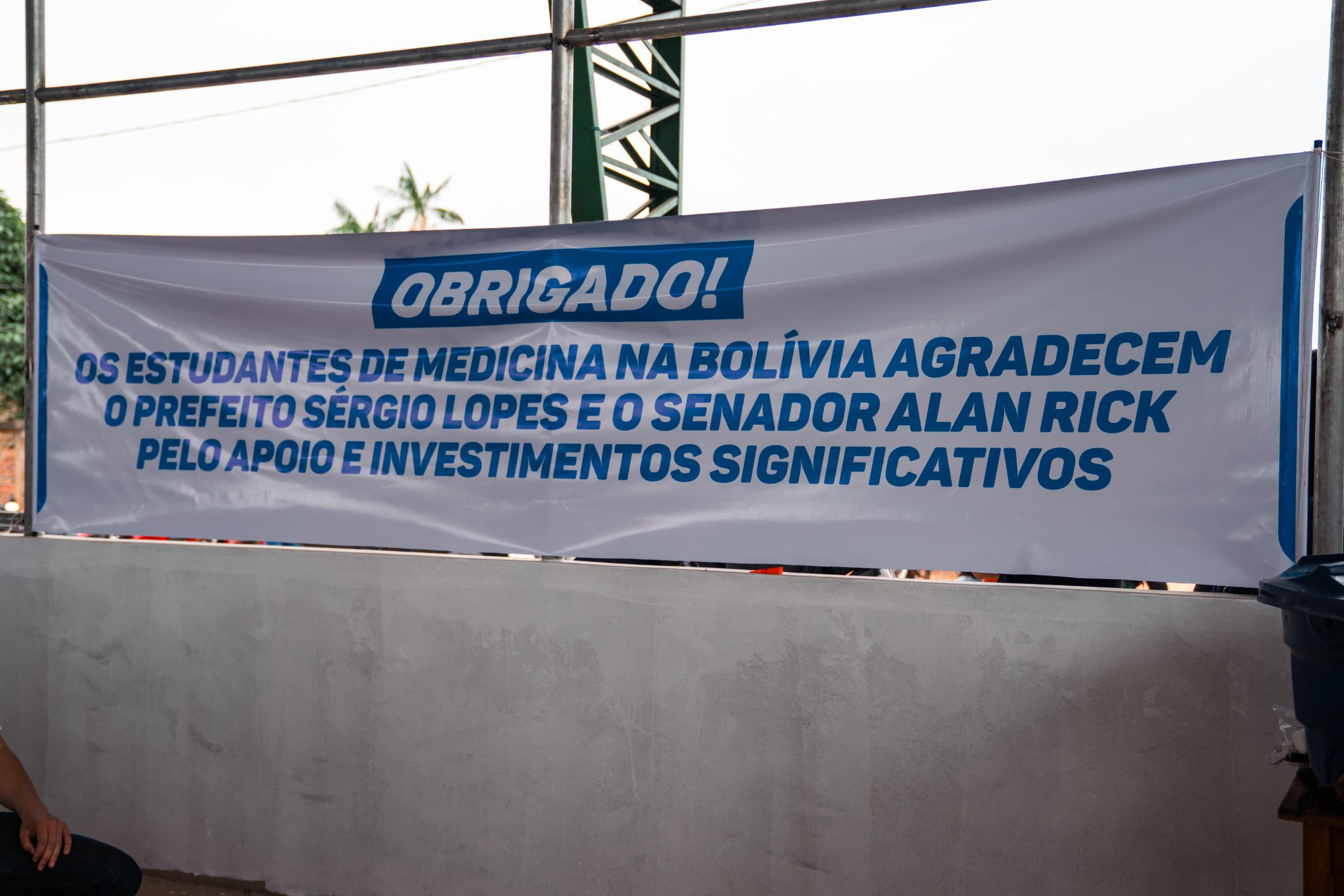 Senator Alan Rick and Mayor Sérgio Lopes inaugurate Integrated Center for Support for Academic Ouroso