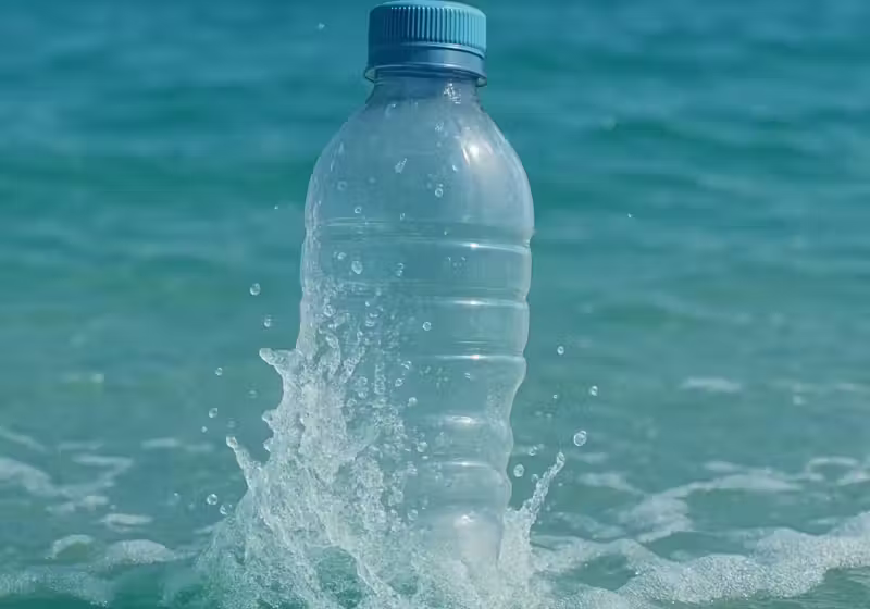 Scientists create non -toxic plastic that dissolves in water in a few hours and feeds the ocean