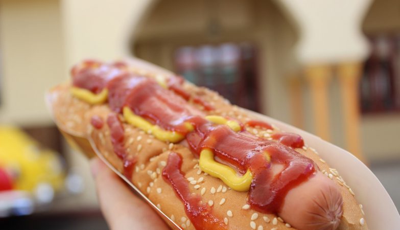 Hot dogs are the big fashion of summer-not to eat, but in clothes