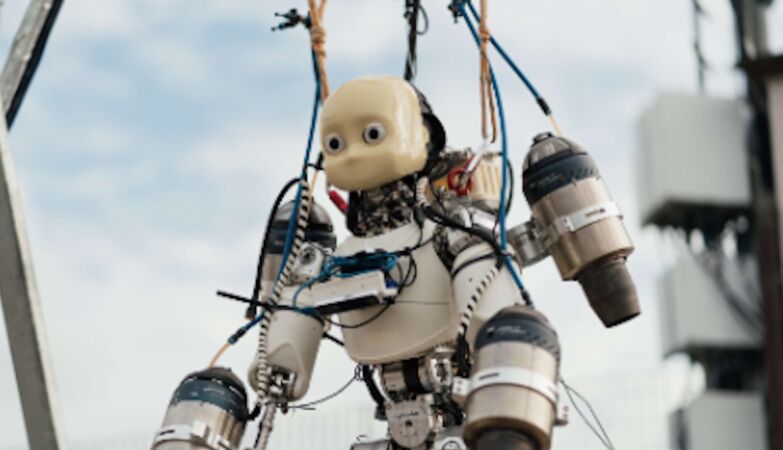 A “baby without emotions” was the first humanoid to fly