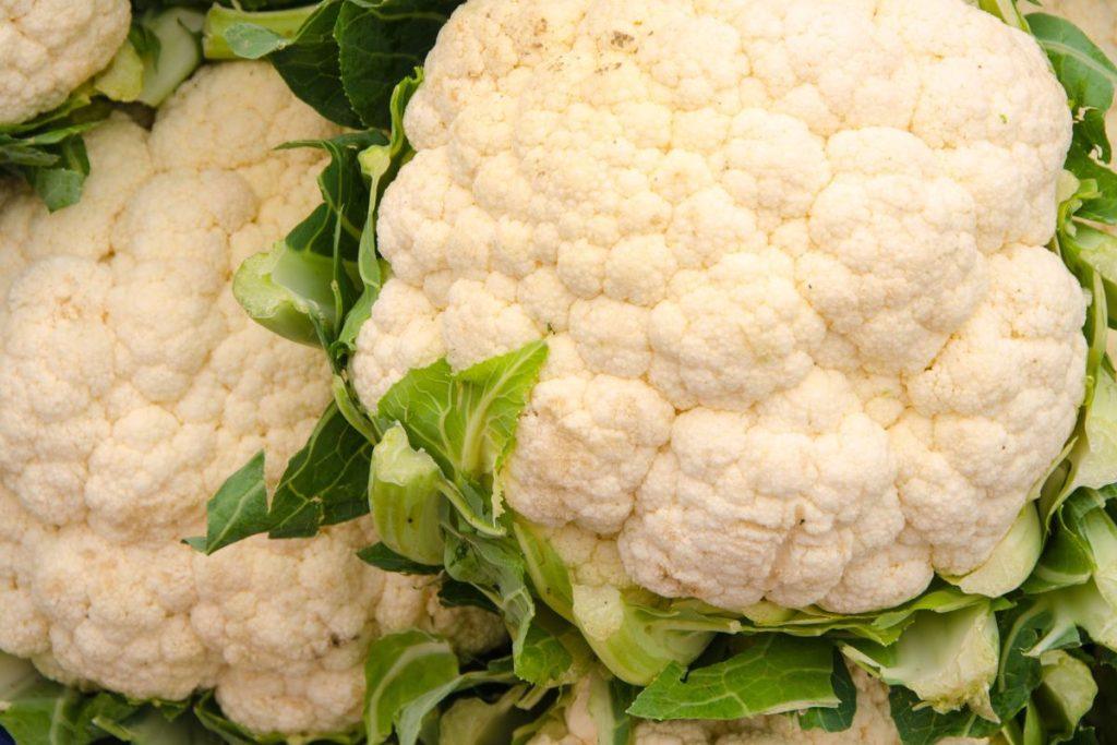 Powerful antioxidants eating cauliflower