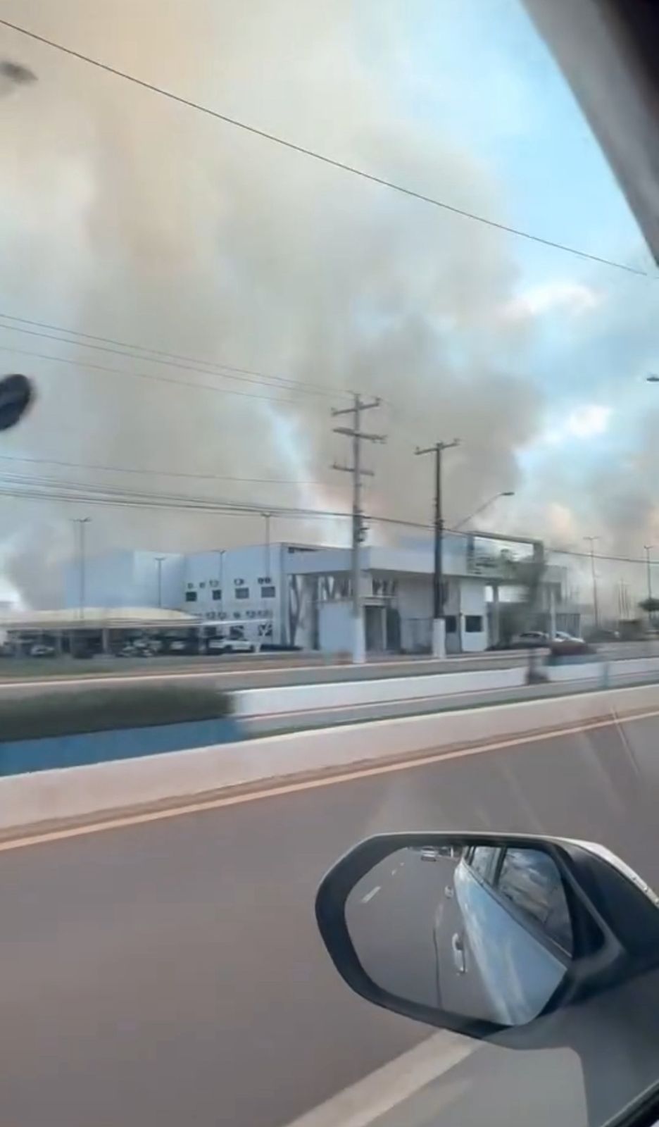 Video shows fire and a lot of smoke near the IFAC rectory building; watch