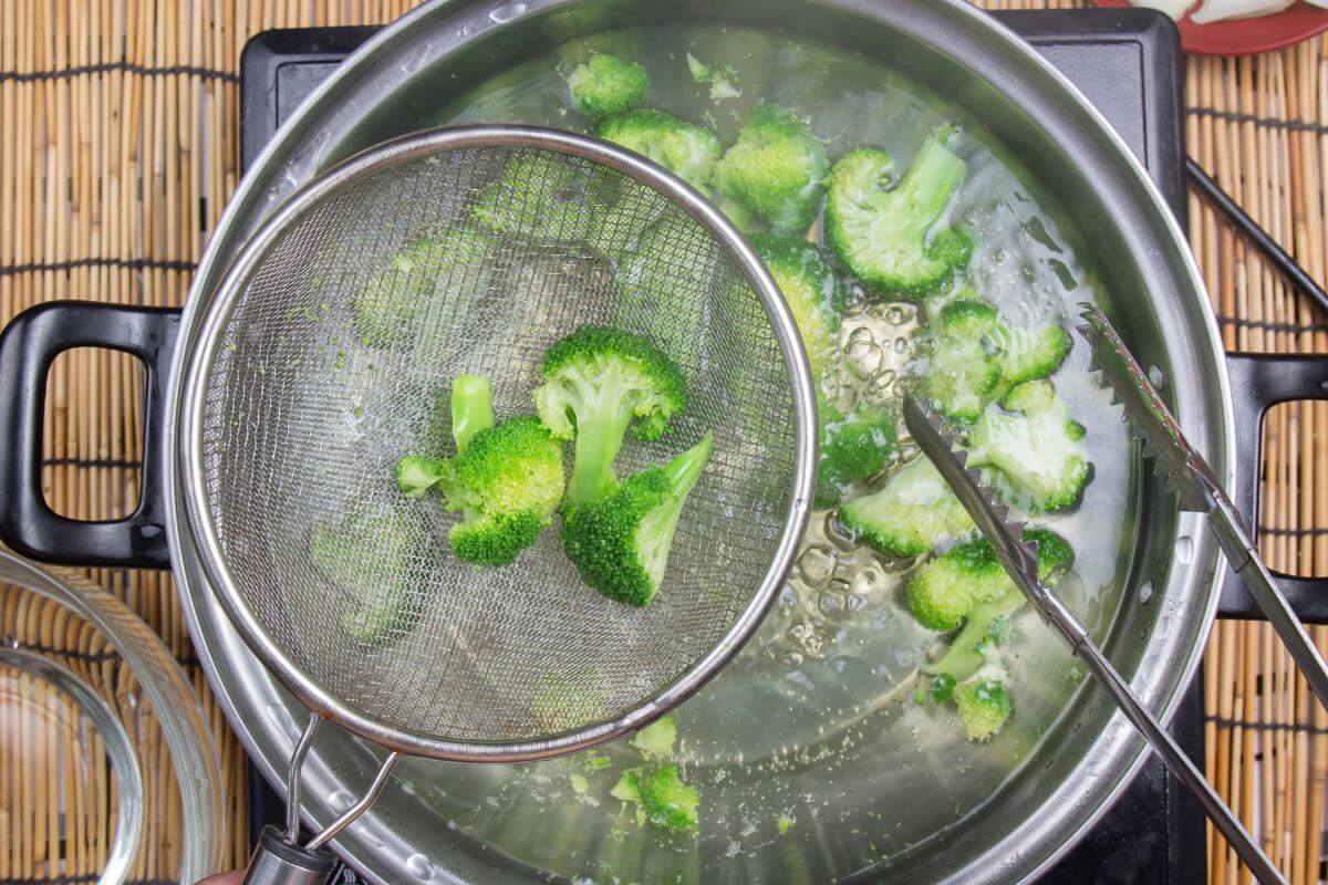 The properties of the cooking water of the vegetables