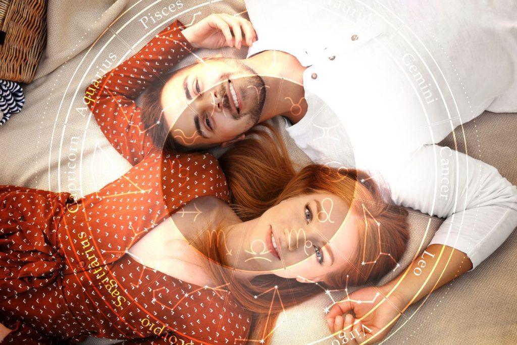 A pair of zodiac signs - Taurus and Pisces