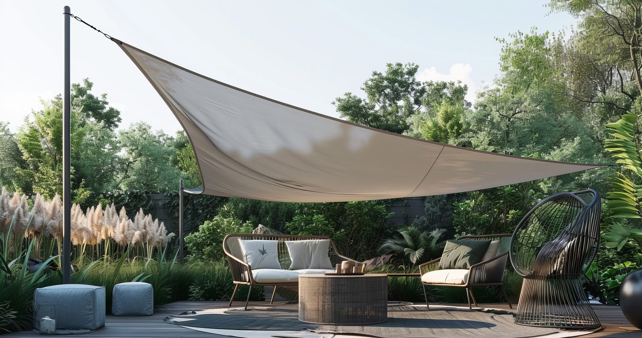 You are so quickly and cheaply the garden for hot weather. More practical than an umbrella and cheaper than a gazebo