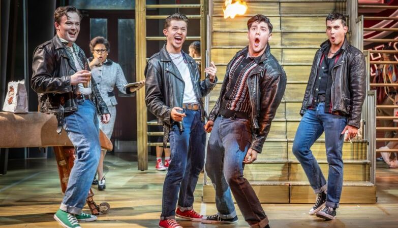 The (rare) Grease is in Portugal. Many of the artists had never heard of this musical