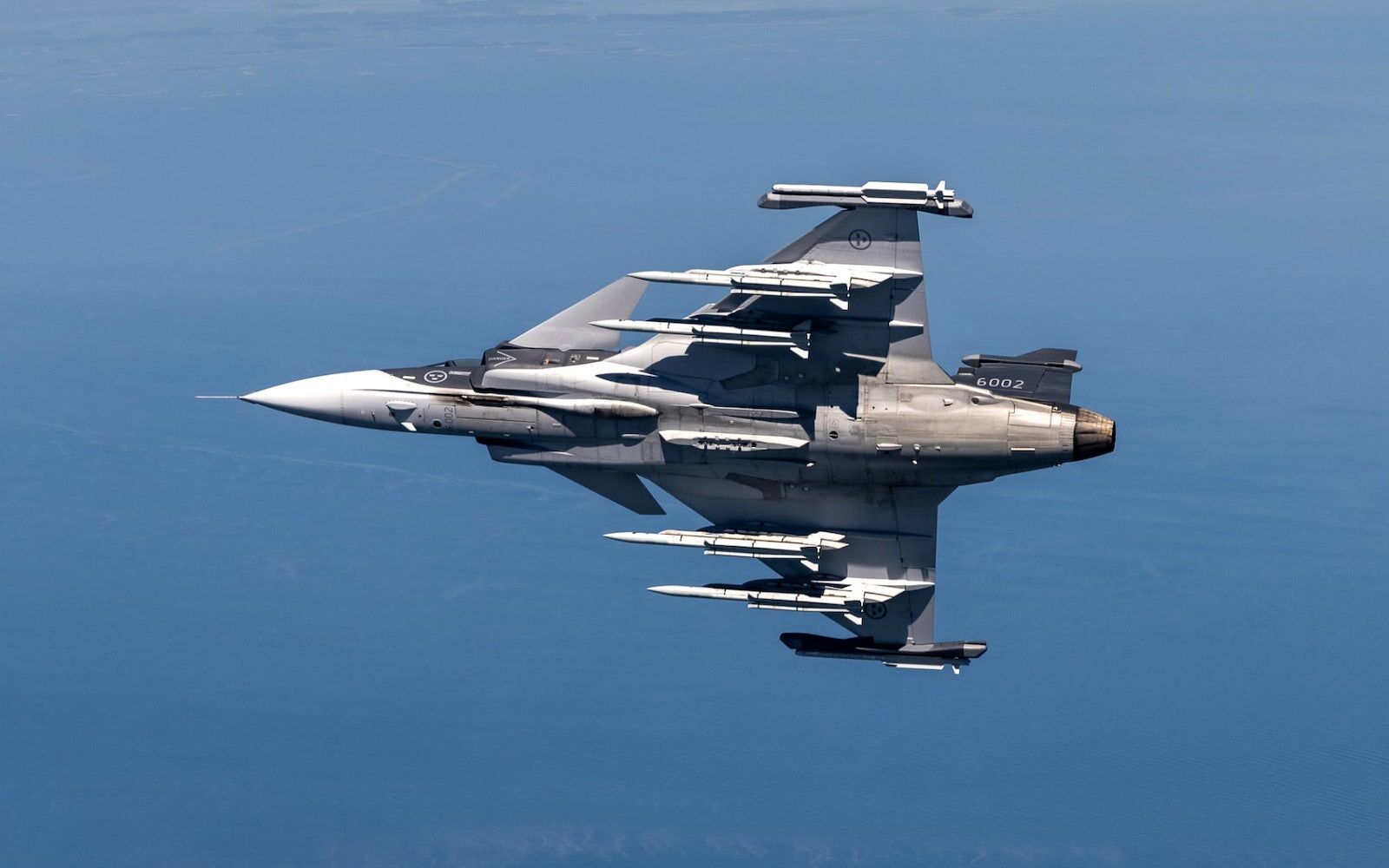 Europe's first fighter with I was flying over the Baltic - and can change the face of war