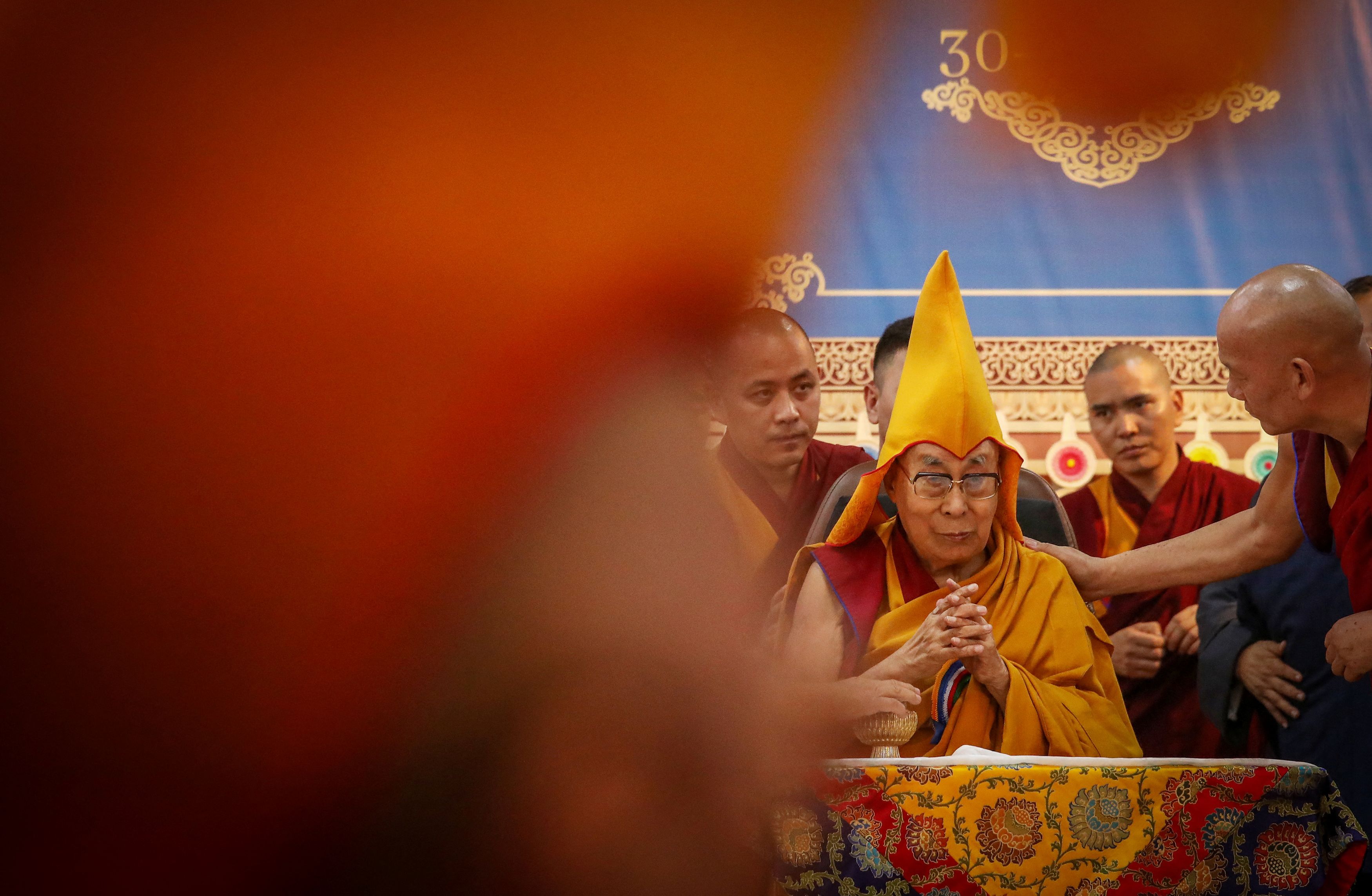 Dalai Lama, the living god of Tibet