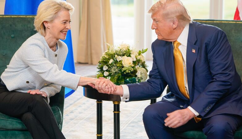 US and EU come to agree. 15% of reciprocal tariffs avoid trade war