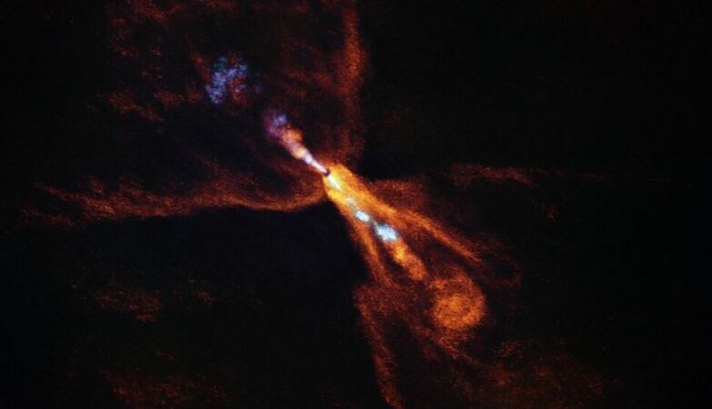 Had never happened: observed the birth of a solar system