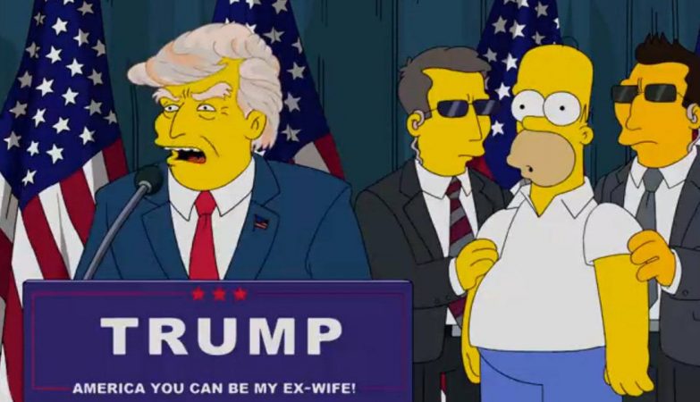 While Trump exists, the Simpsons will exist