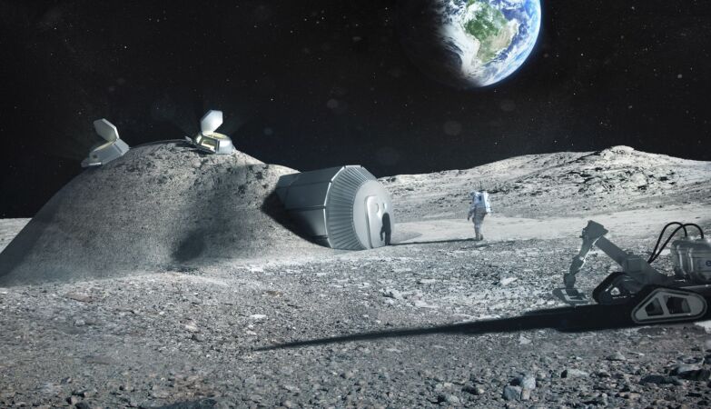 Build homes on the moon, with moon materials: NASA's new challenge