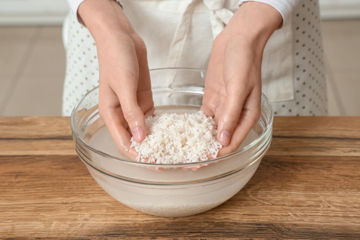 When to use rice water or not
