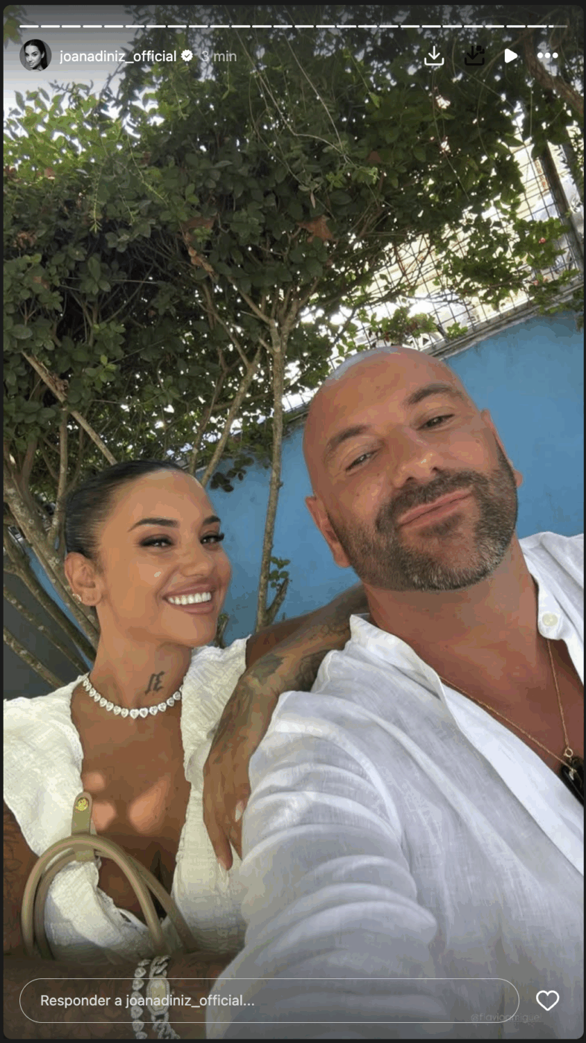 Joana Diniz and Flávio Miguel together on a special day: “ My girl is a finalist … ”