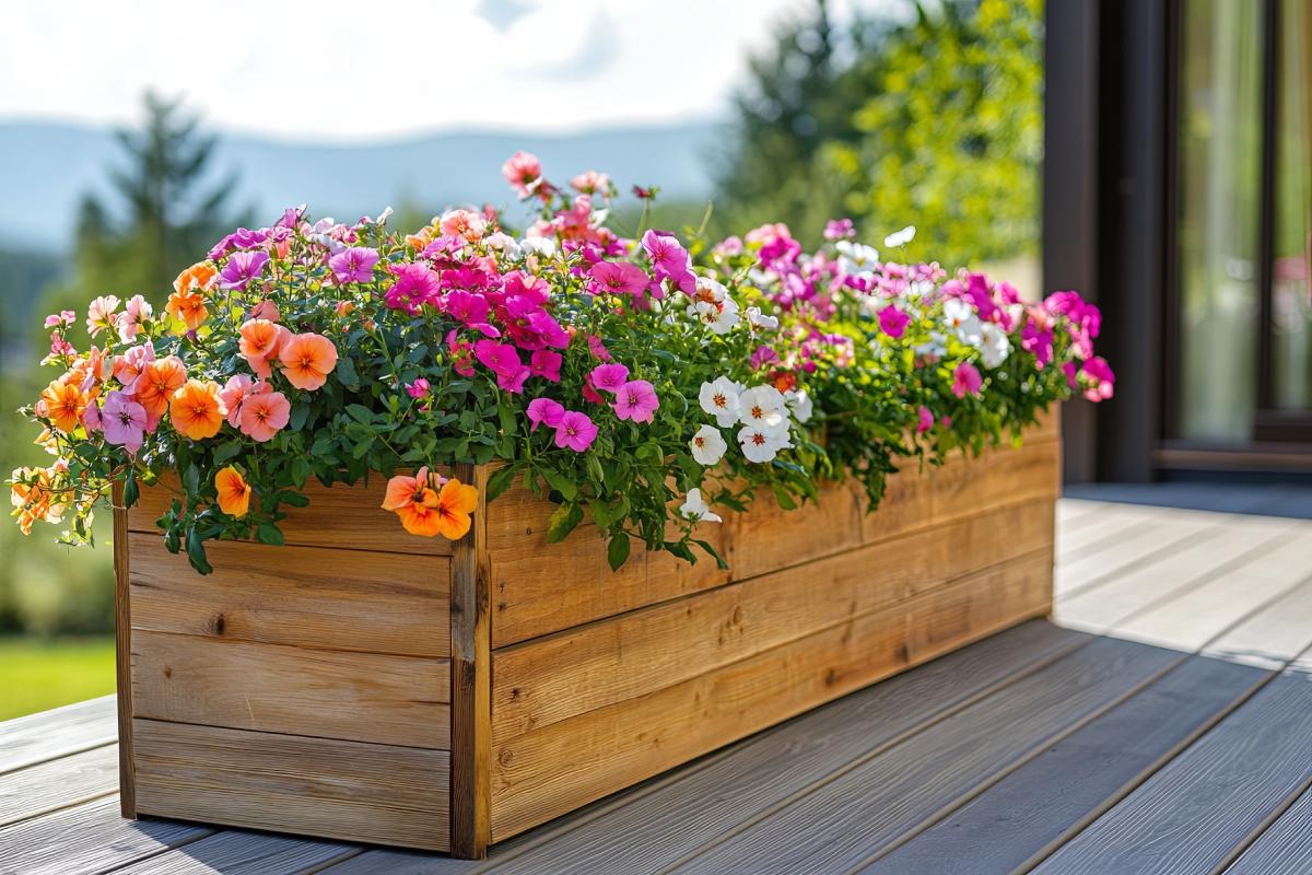 Here are the 3 errors that damage the wooden planters