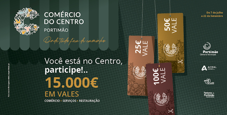Portimão launches campaign with 15 thousand euros in valleys to streamline local shopping
