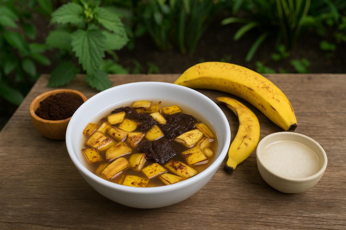 The mixture that strengthens the roots of the plants