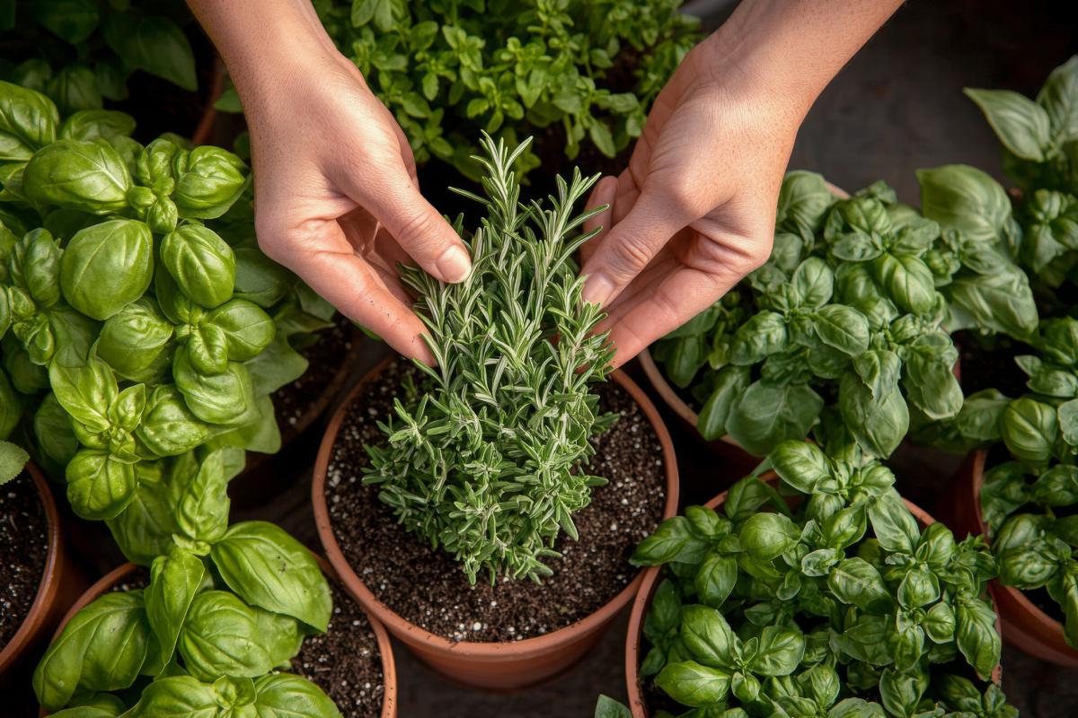 Plants that grow in pots until September