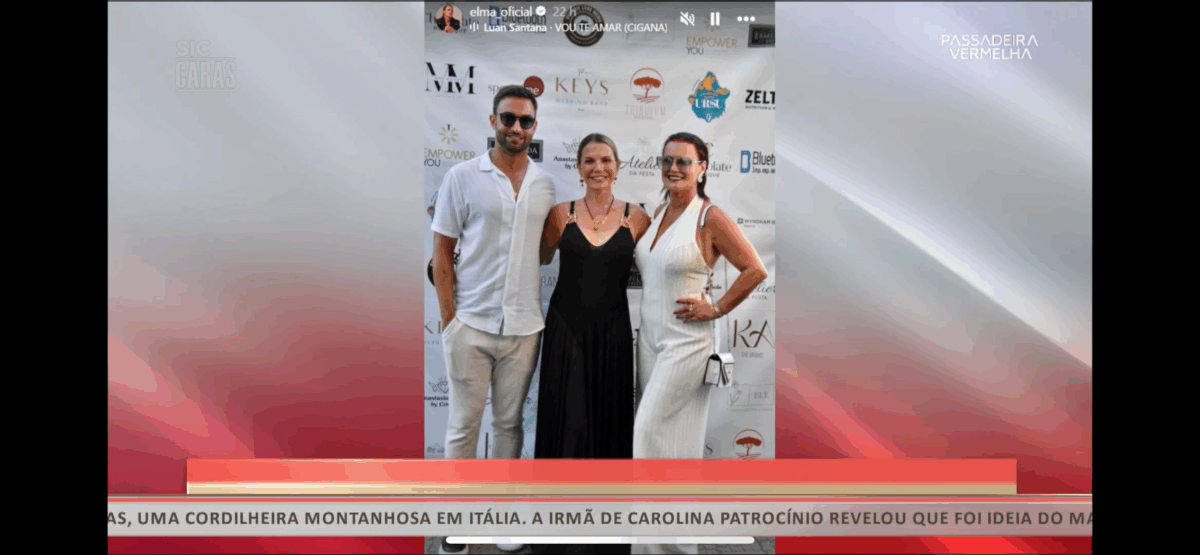 Love! Elma Aveiro takes over with soccer coach: “ Dolores approved … ”