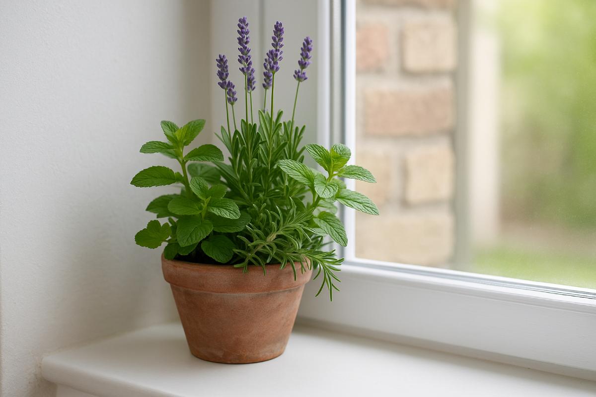 An aromatic vase against mosquitoes