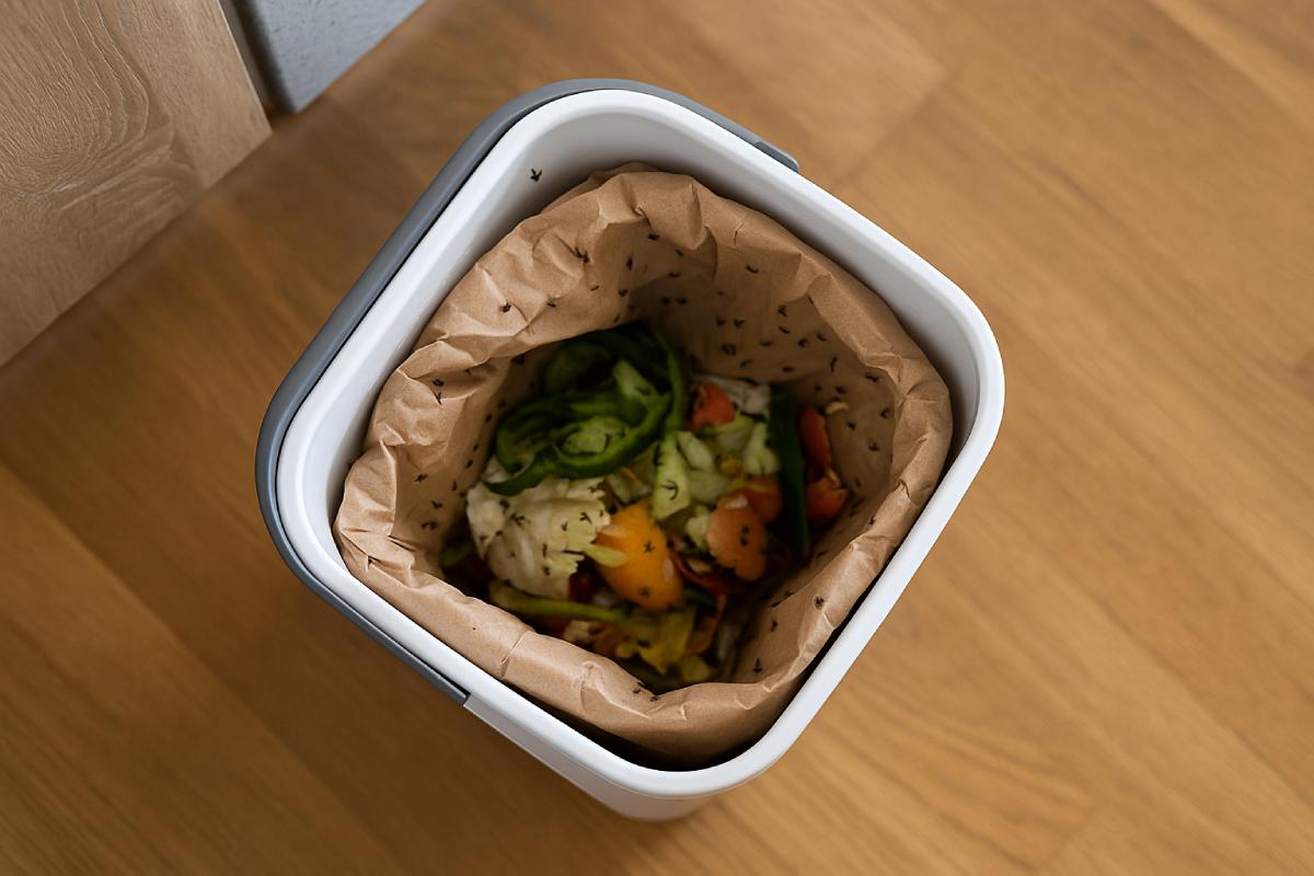 The trick to eliminate the midges from the dustbin: the lemon