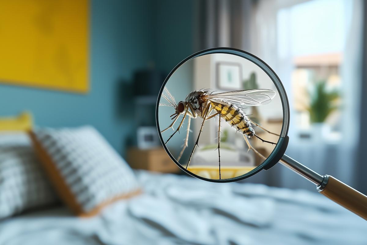 Mosquitoes in the bedroom are fighting with the remedy of the cup