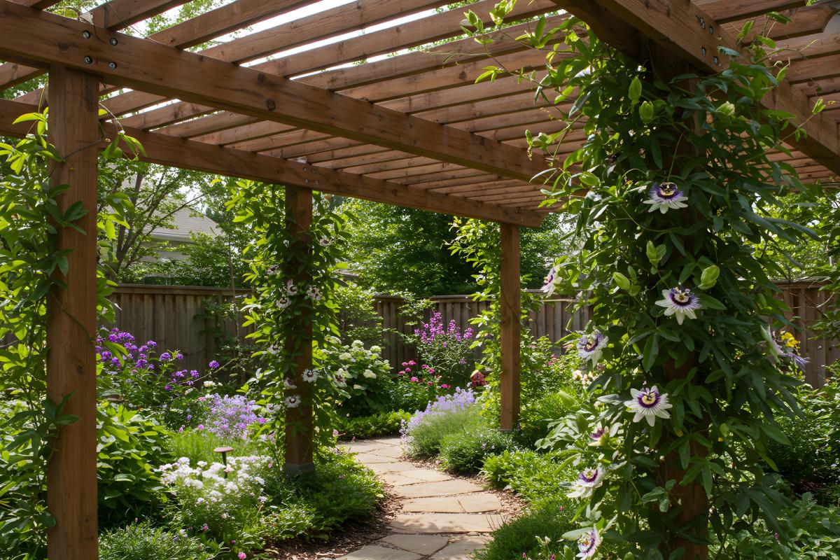 Rampicant rapid growth for pergolas and fences 