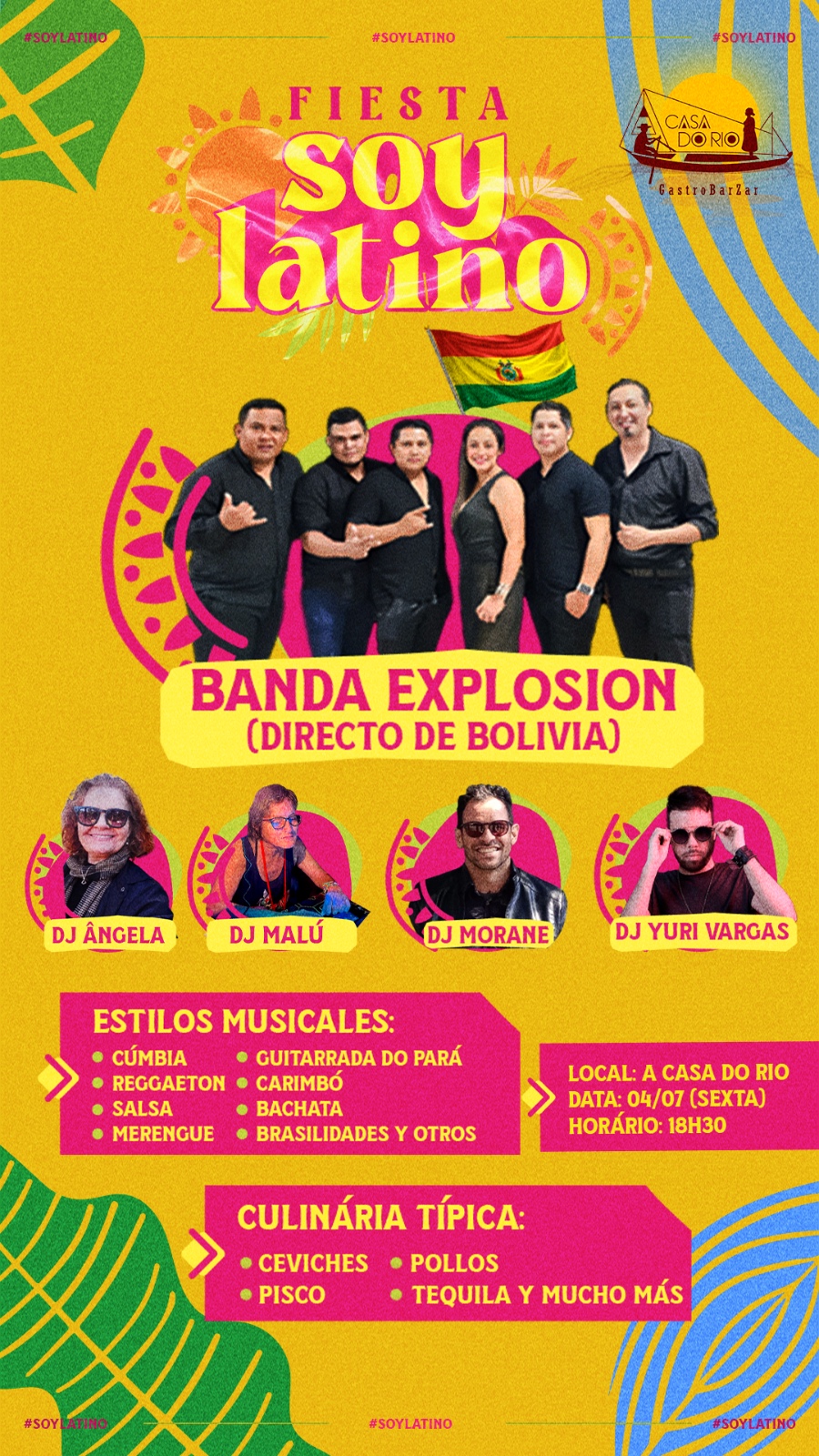 Latin party takes place this Friday, at the house of Rio; get tickets