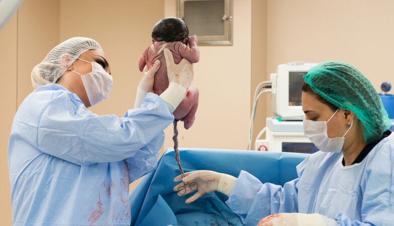 Strange lump in a woman's hip was forgotten sponge during caesarean section