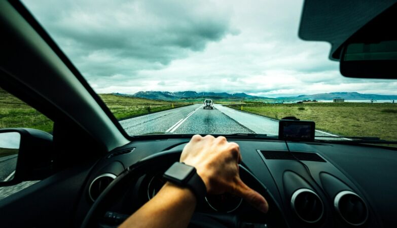 The driver's field of view is drastically shrinking