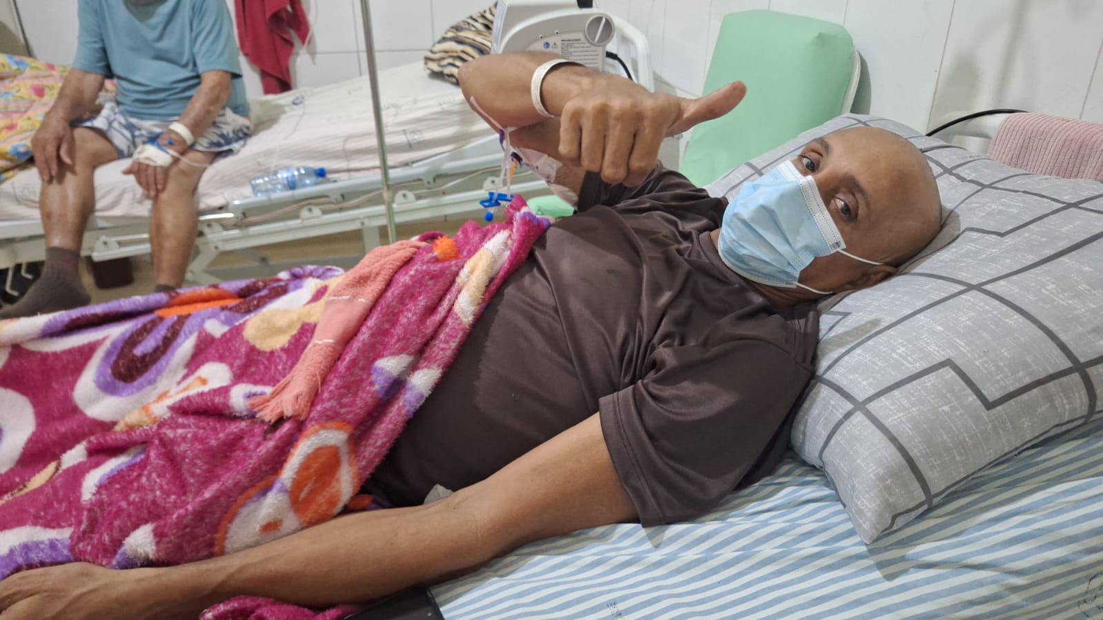 Solidarity that saves: Francisco faces severe and accurate lymphoma of his platelet donation