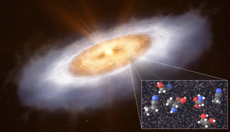 The evolution of life may have originated in the outer space