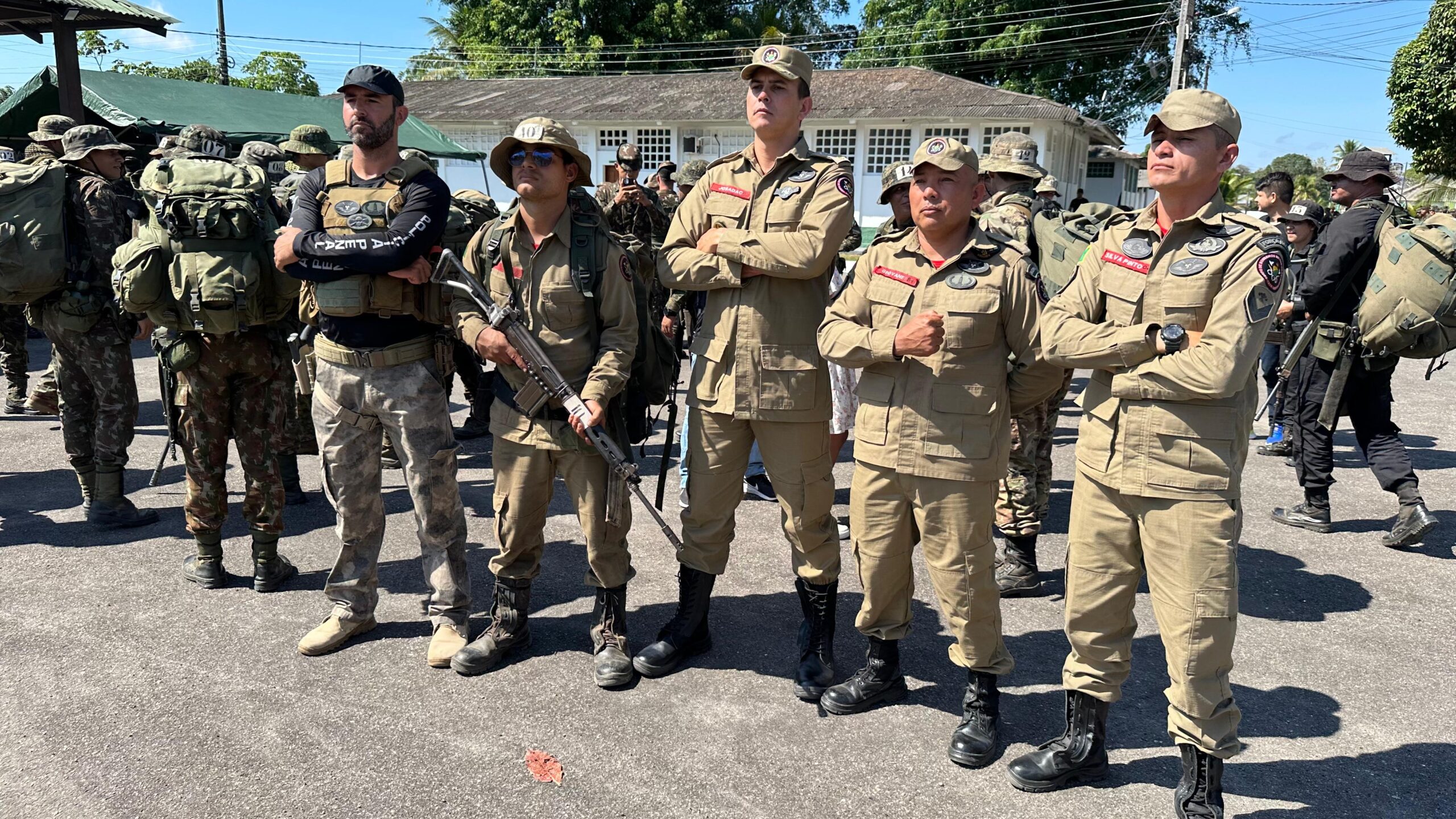 Forged in the jungle: military and safety agents conclude intense training in CZS
