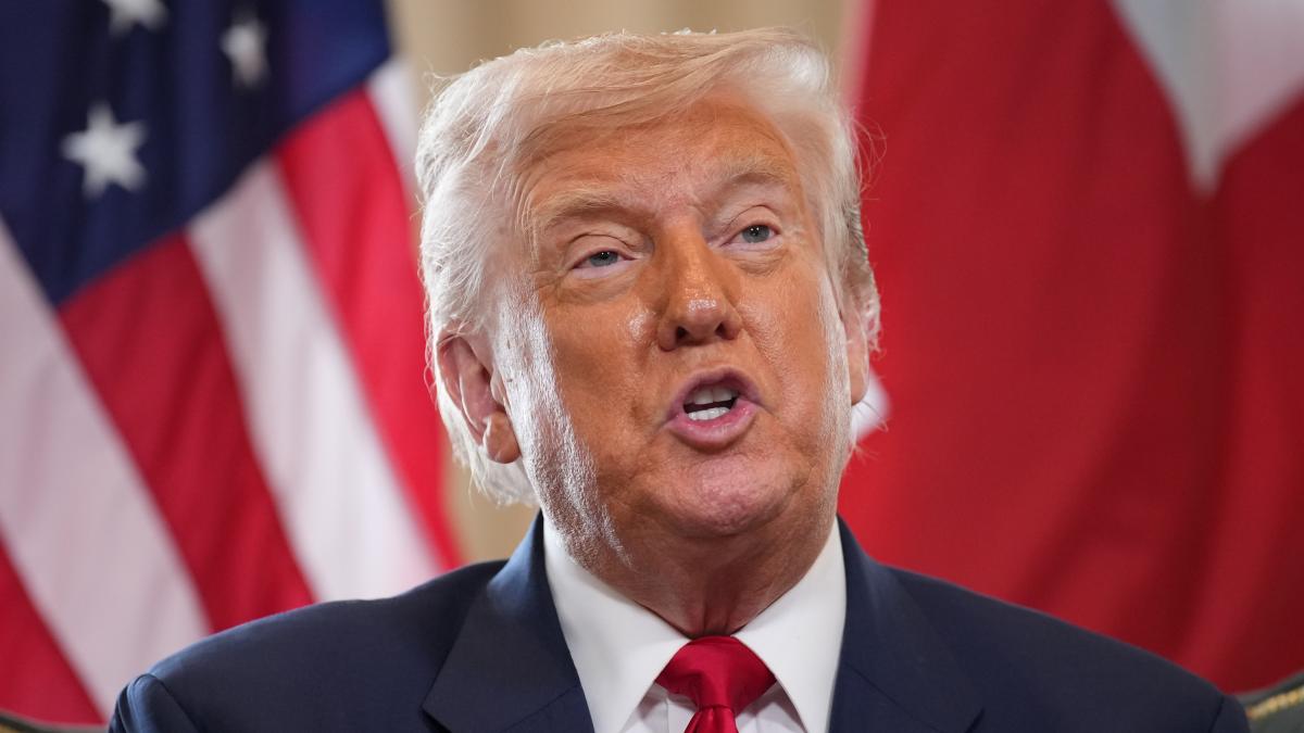 Trump now says that Israel has "a lot of responsibility" of what happens in Gaza and that "can do a lot" to avoid famine