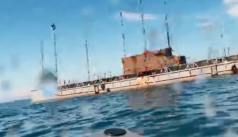 Russia is training sink ships with drones. Ukraine has no war ships