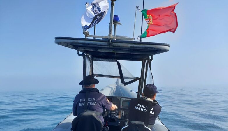 Portuguese Maritime Police Boat sinks on island in Greece