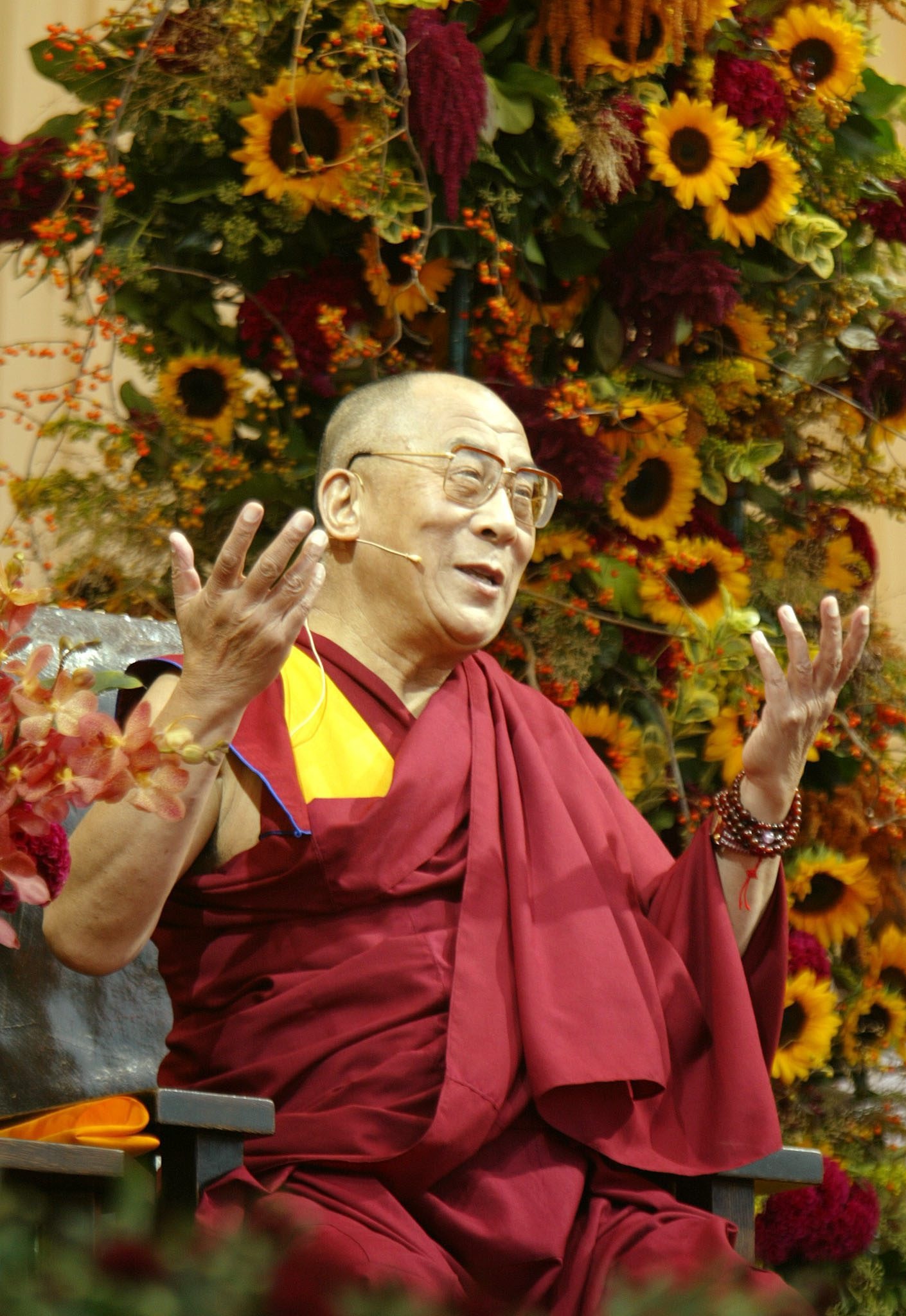 Dalai Lama, the living god of Tibet