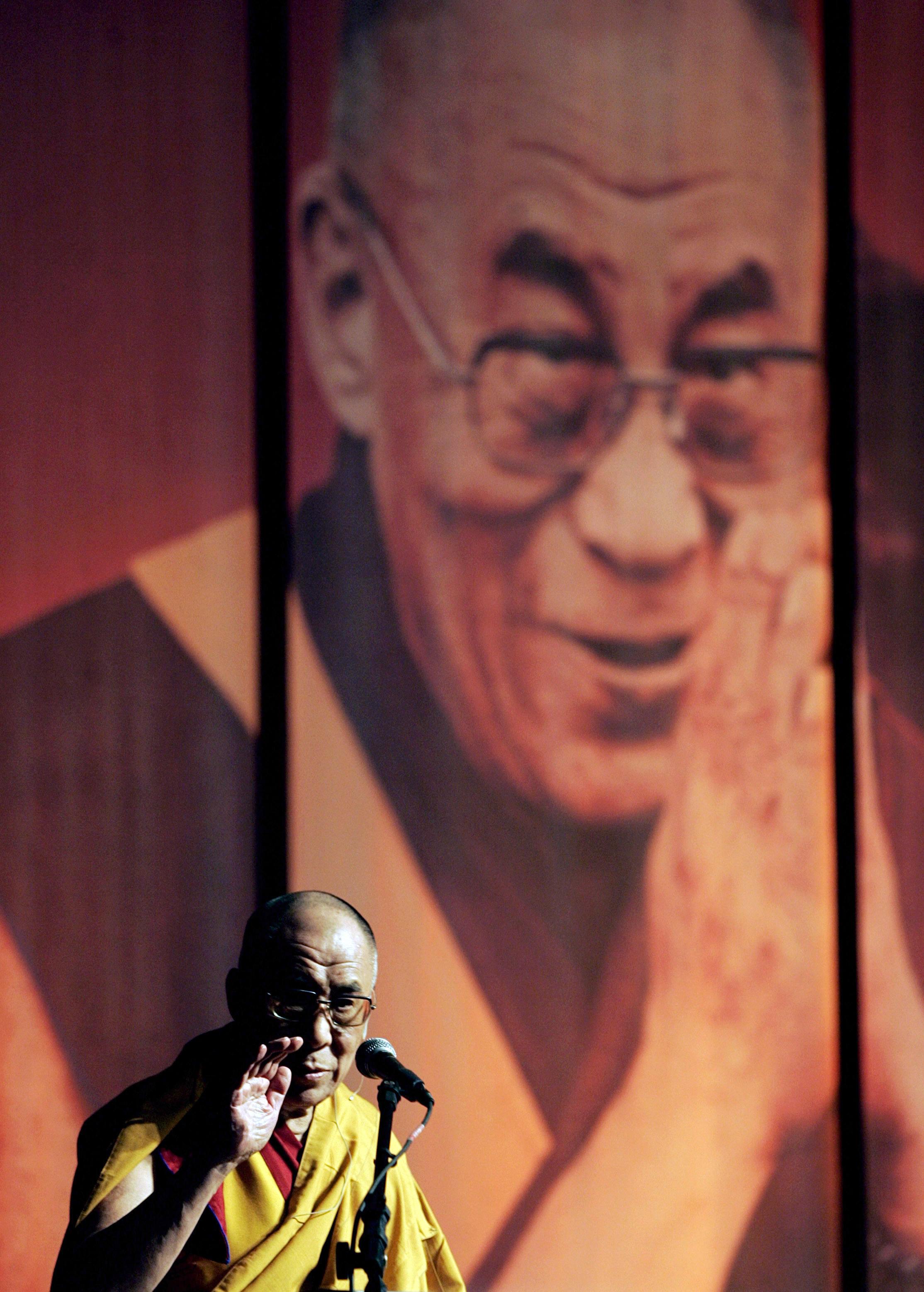 Dalai Lama, the living god of Tibet
