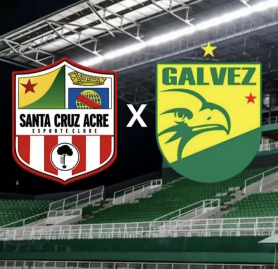 Large end of the under-20 state between Gálvez and Santa Cruz/AC takes place this Monday at Arena da Floresta