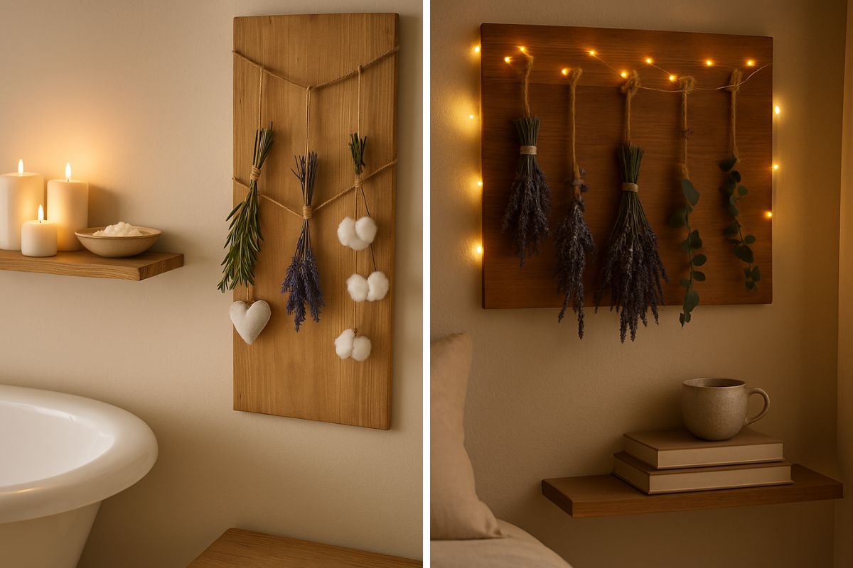 How to create a fragrant wall