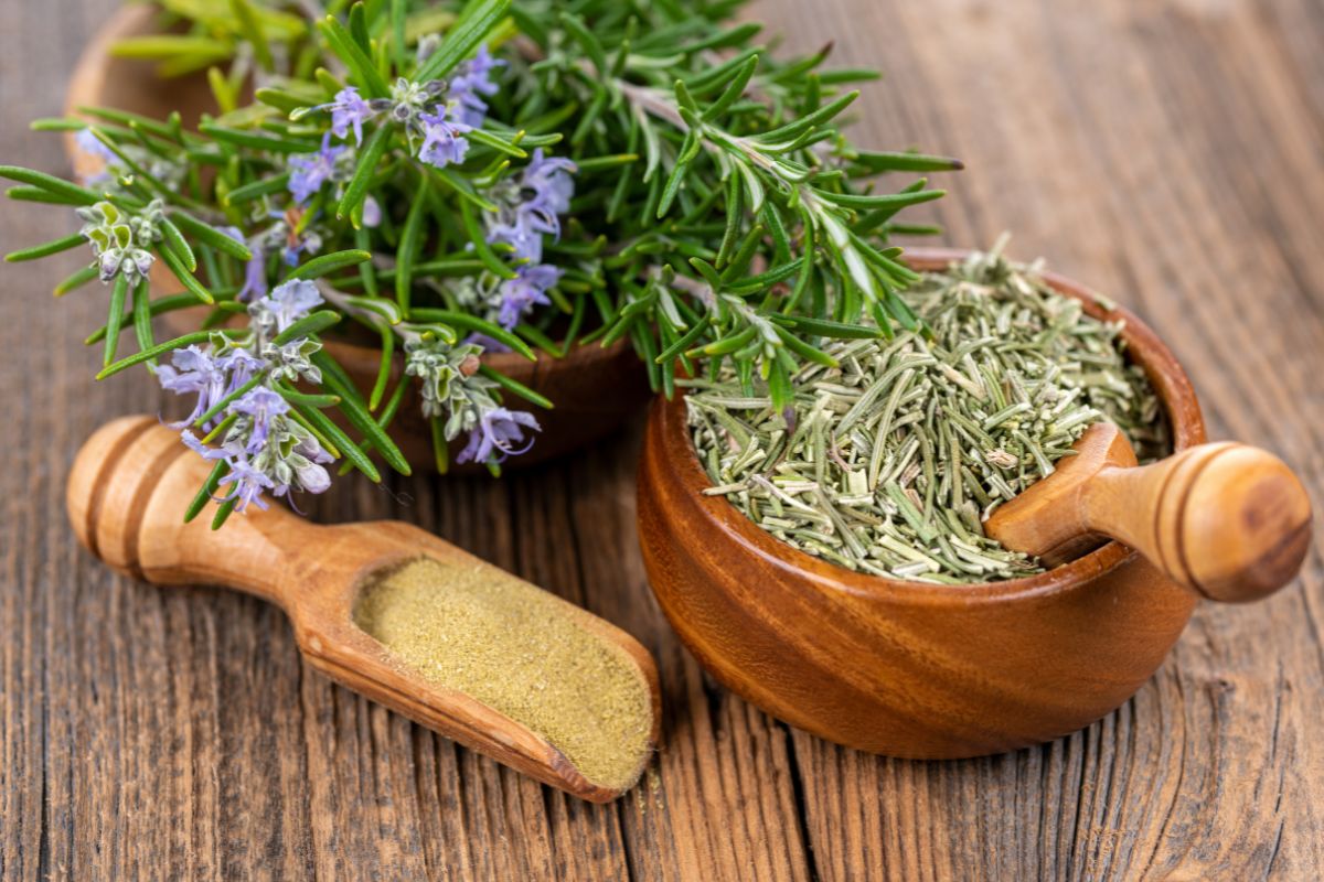 Mix to the rosemary eliminates smells from furniture