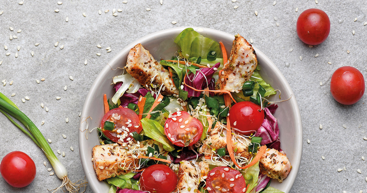 Turkey salad is a tasty proposal to include this poultry meat in your daily diet. /Press materials