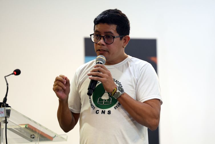BRASILIA (DF) 27/08/2025 - The Secretary General of the National Council of Extractive Populations, Dione Torquato, participates in the 18th anniversary ceremony of the Chico Mendes Institute for Biodiversity Conservation - ICMBio. Photo: Valter Campanato/Agência Brasil