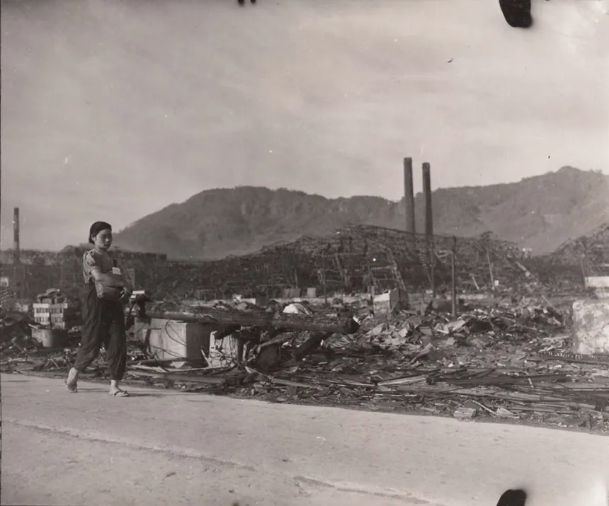 "This guilt still lives on me." As the US -dropped atomic bomb over Nagasaki destroyed the understanding of maternity in Japan