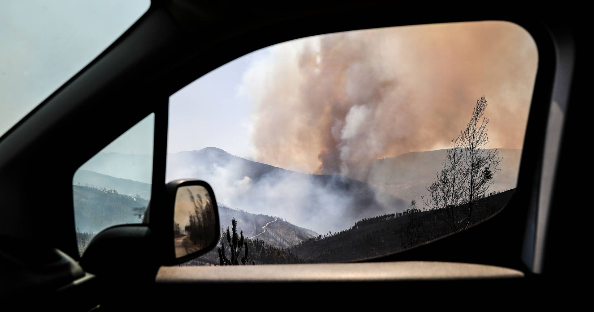 "I walked all night to assist neighboring villages": wind makes it difficult to fight flames in Arganil