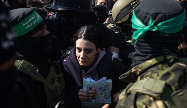 Hamas agrees to free half of the hostages. There is agreement to cease fire of two months in Gaza