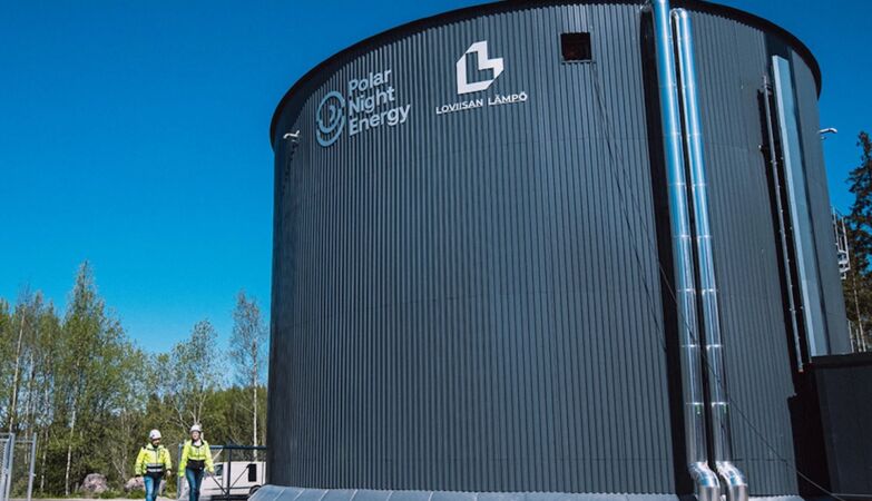 The largest sand battery in the world is already in action in Finland