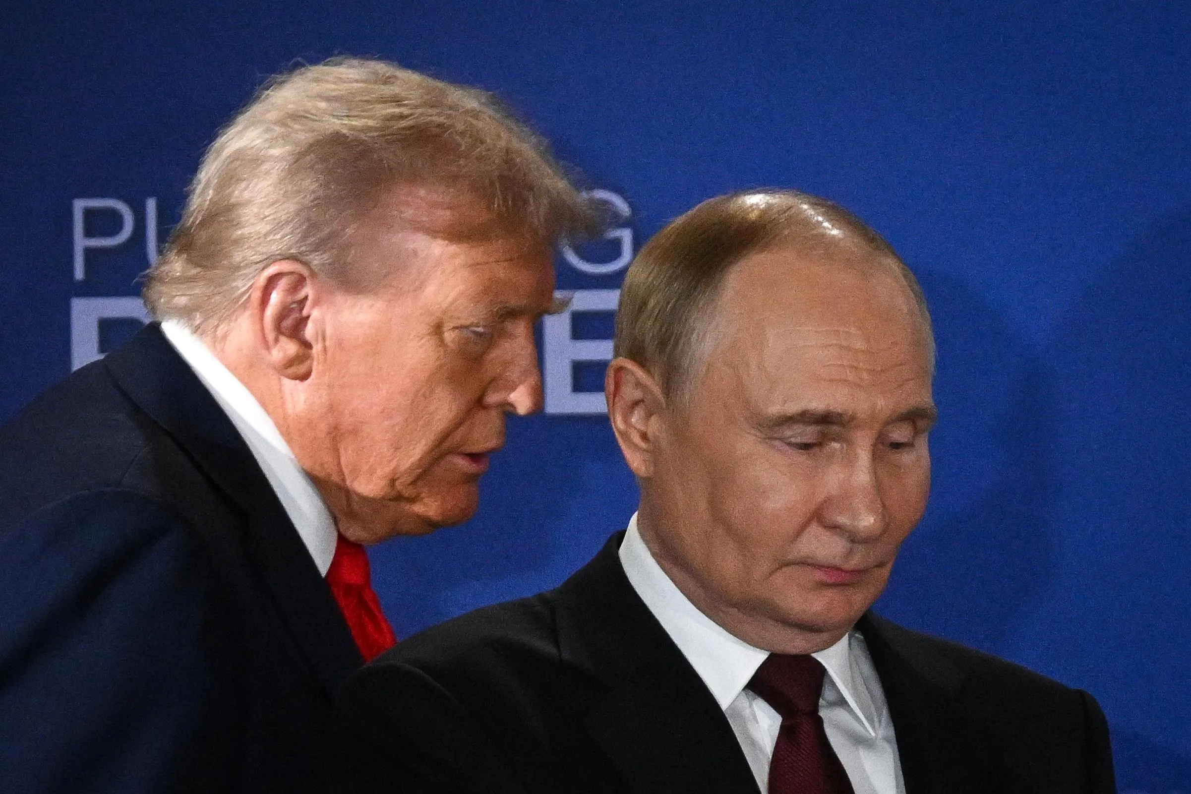 There is no ceasefire, but Putin placed an English order: "Next Time in Moscow." Trump was apprehensive