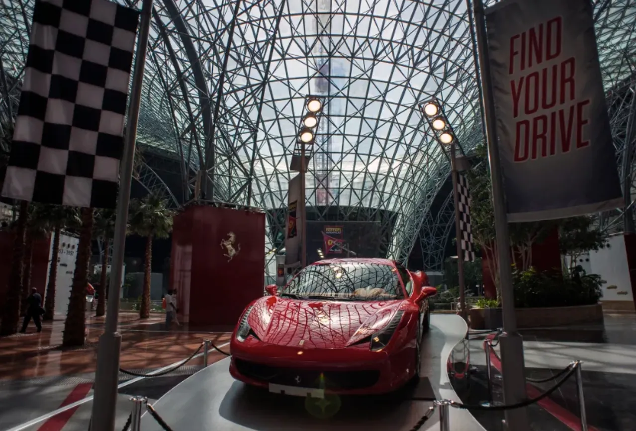 Watch out, Orlando. A new world capital of the theme parks is born in the Arabia Desert